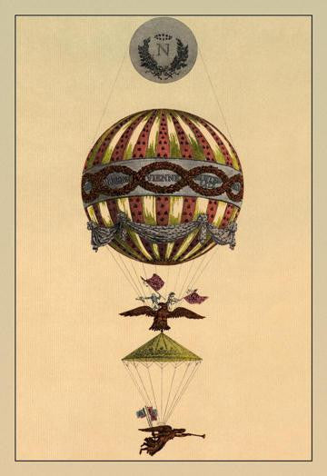 Ornate Balloon 20x30 poster