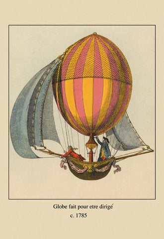 Globe Fait Pour Etre Dirige, c. 1785 20x30 poster