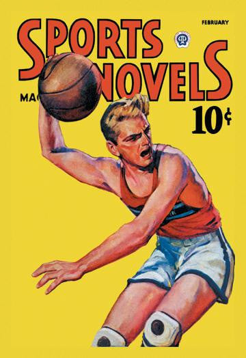 Sports Novels Magazine: February, 1942 20x30 poster