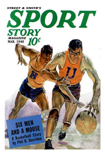 Sport Story Magazine: Six Men and a Mouse 20x30 poster