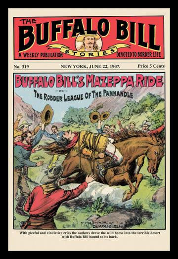 The Buffalo Bill Stories: Buffalo Bills Mazeppa Ride 20x30 poster