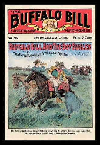 The Buffalo Bill Stories: Buffalo Bill and the Boy Bugler 20x30 poster