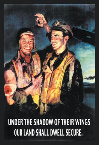 Under the Shadow of Their Wings 20x30 poster