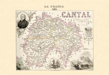 Cantal 20x30 poster