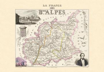 Bses Alpes 20x30 poster