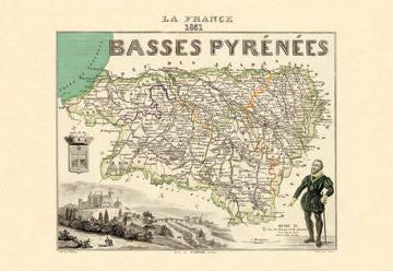 Basses Pyrenees 20x30 poster