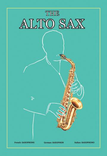 The Alto Sax 20x30 poster