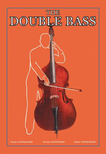 The Double Bass 20x30 poster