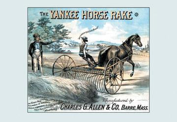 The Yankee Horse Rake 20x30 poster