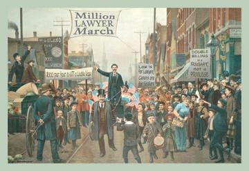 Million Lawyer March 20x30 poster