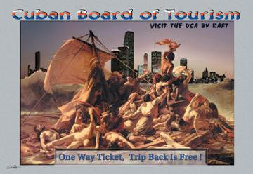 Cuban Board of Tourism 20x30 poster