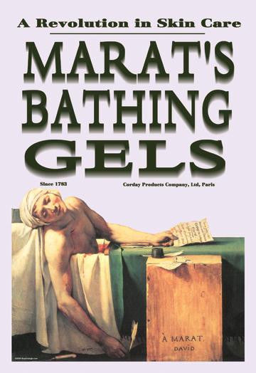 Marats Bathing Gels: A Revolution in Skin Care 20x30 poster