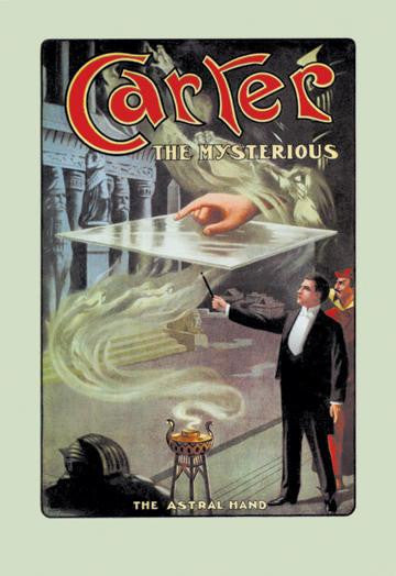 Carter The Mysterious 20x30 poster