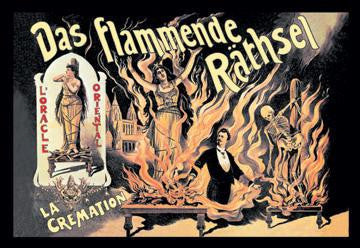 Das Flammende Rathsel 20x30 poster