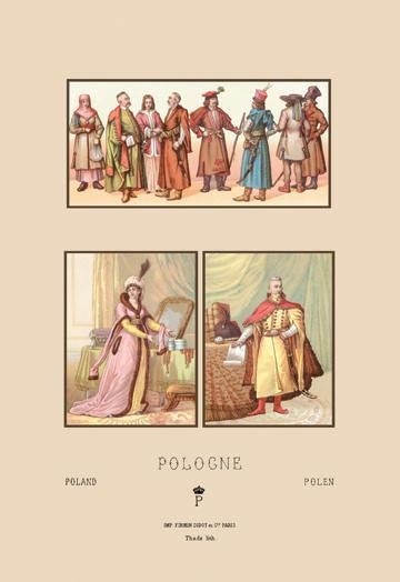 Sixteenth Century Fashions of the Polish Nobility #2 20x30 poster