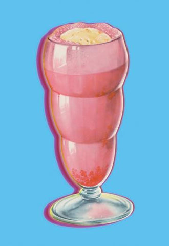 Strawberry Float 20x30 poster