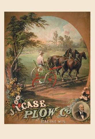 J.I. Case Plow Co. 20x30 poster