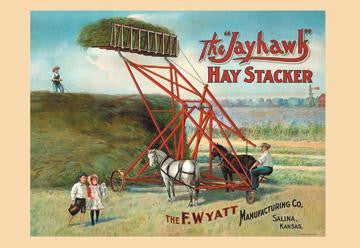 The Jayhawk Hay Stacker 20x30 poster