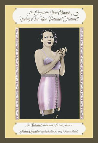 An Exquisite New Corset 20x30 poster