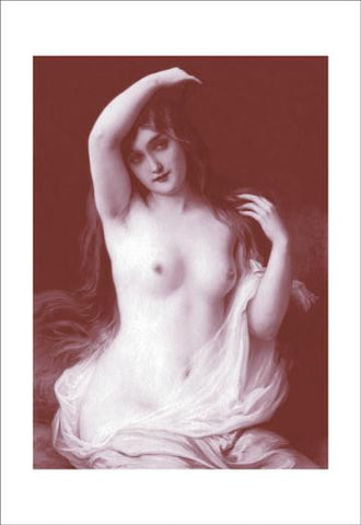 A Long-Haired Nude 20x30 poster