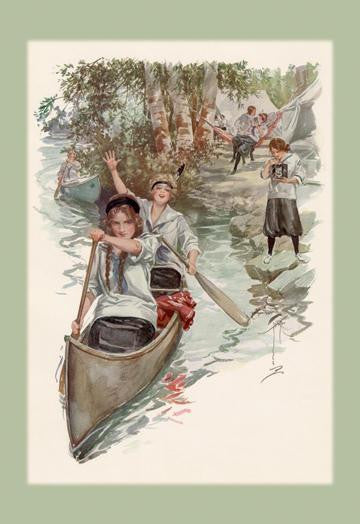 Paddling Their Own Canoe 20x30 poster