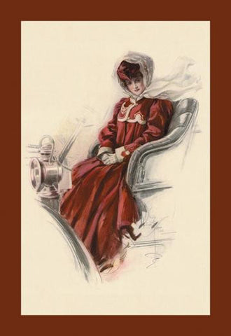 The Automobile Girl 20x30 poster