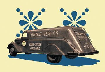 Doyle Gasoline Truck 20x30 poster