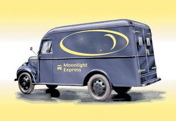 Moonlight Express Truck 20x30 poster