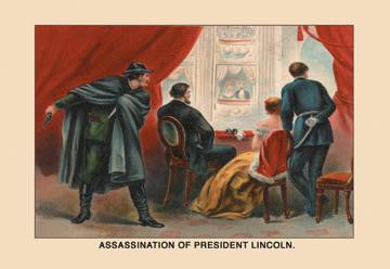 Assassination of President Lincoln 20x30 poster