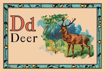 Deer 20x30 poster