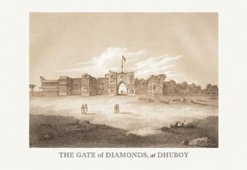 The Gate of Diamonds 20x30 poster