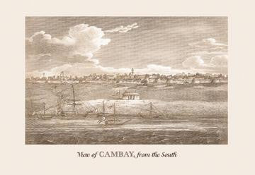 View of Cambay 20x30 poster