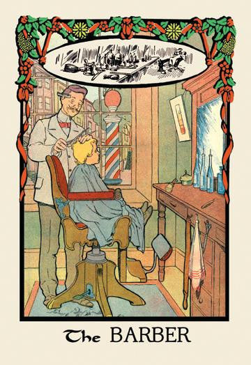 The Barber 20x30 poster