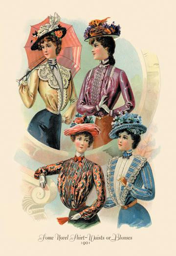 Some Novel Shirt-Waists or Blouses 20x30 poster