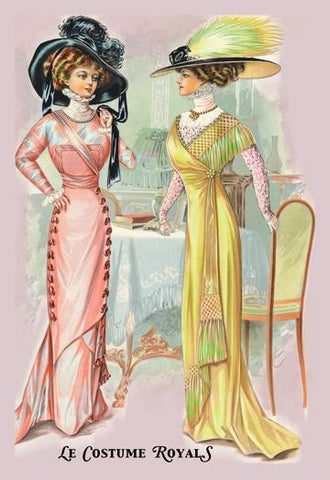 Le Costume Royals: A Splendid Pair 20x30 poster