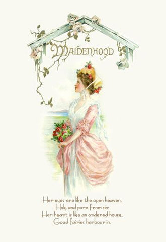 Maidenhood Calendar Cover 20x30 poster