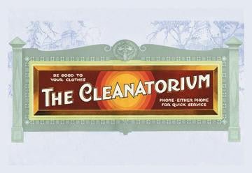 The Cleanatorium 20x30 poster