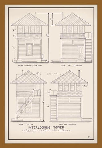 Interlocking Tower 20x30 poster