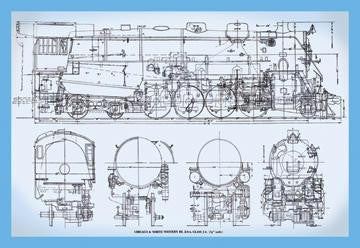 Chicago and Northwestern RY 20x30 poster