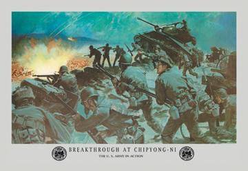 Breakthrough at Chipyong-Ni 20x30 poster