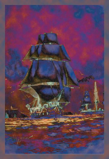 U.S. Navy: Night Falls 20x30 poster