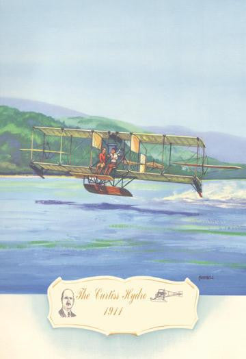 The Curtiss Hydro, 1911 20x30 poster