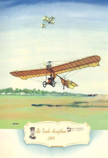 The Grade Monoplane, 1909 20x30 poster