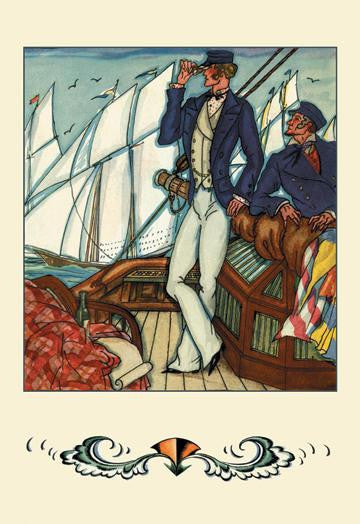 Two Sailors 20x30 poster