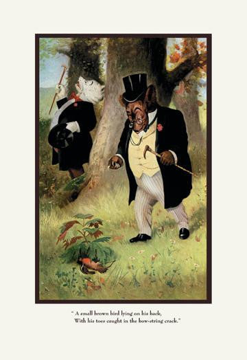 Teddy Roosevelt&#39;s Bears: A Small Brown Bird 20x30 poster