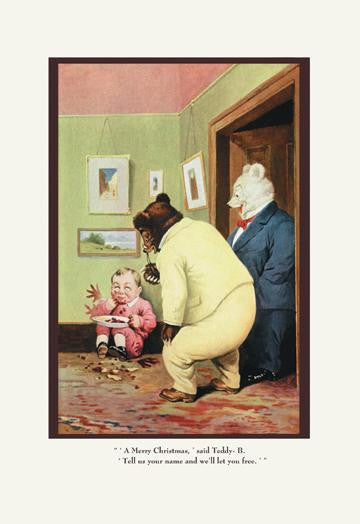 Teddy Roosevelt&#39;s Bears: Merry Christmas 20x30 poster