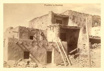 Pueblo La Gumay 20x30 poster