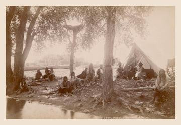 Pueblo Indians at Taos, New Mexico 20x30 poster