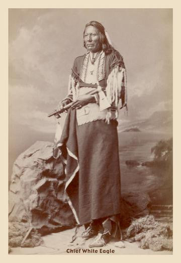 Chief White Eagle 20x30 poster