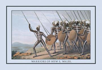 Warriors of New South Wales 20x30 poster